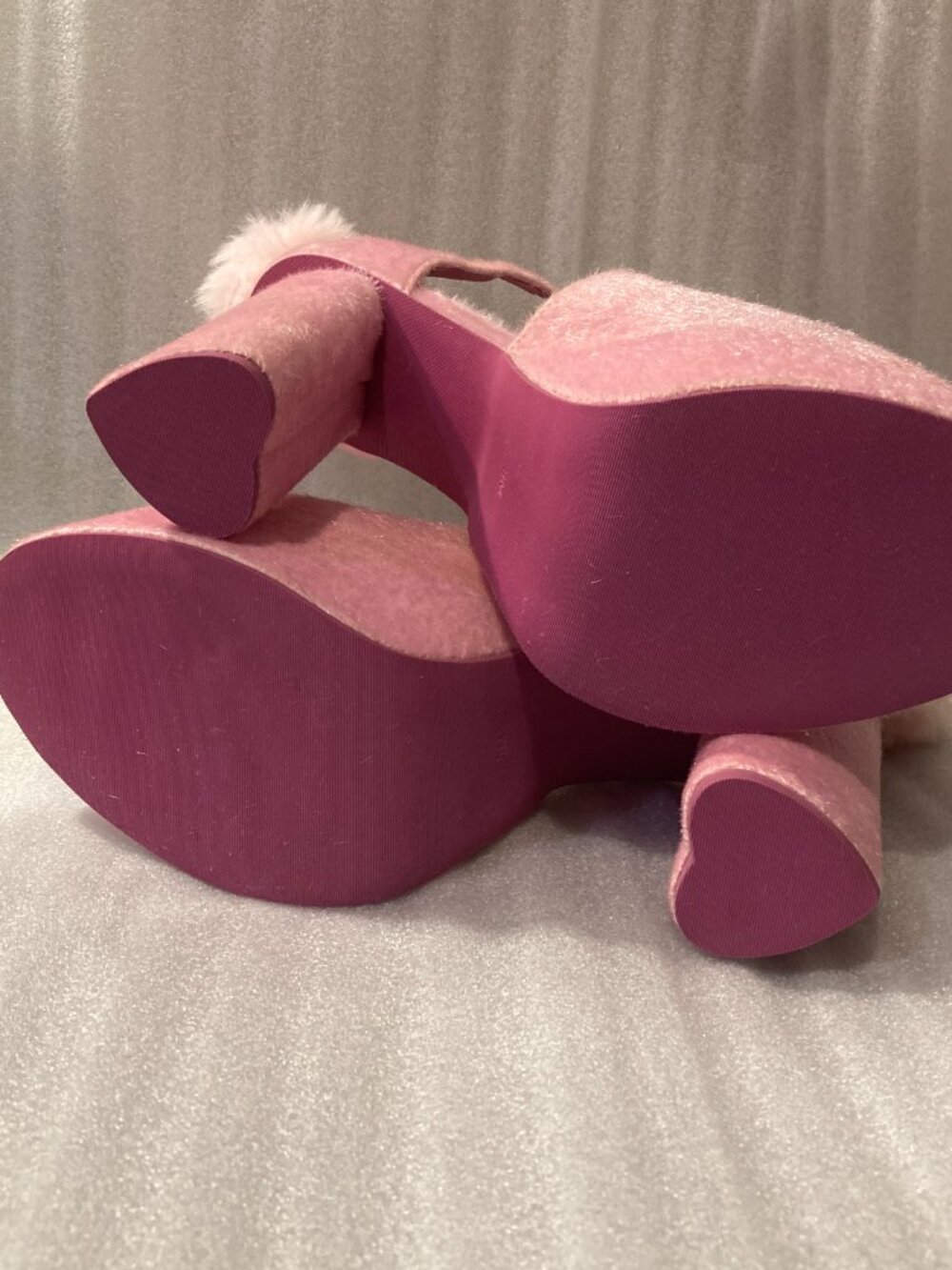 Dolls Kill x Care Bears Ball of Fluff Platform Shoes - Picture 5 of 6